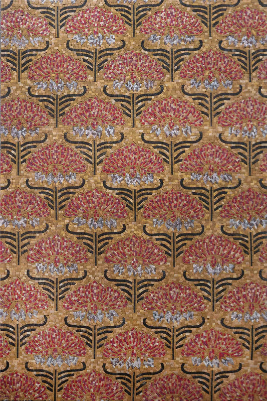 Mosaic Pattern - Crown Flowers