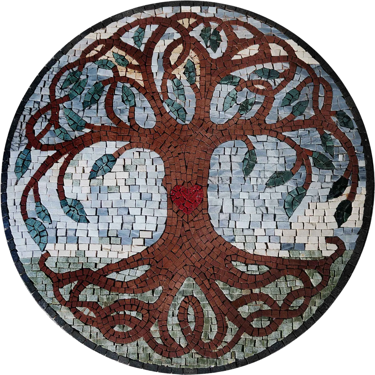 Simple Tree of Life - Mosaic Medallion