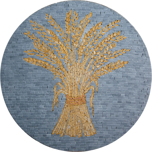 Wheat - Mosaic Medallion