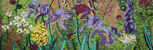 Flower Mosaic - Multicolor Flowers