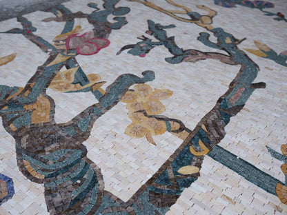 Vincent Van Gogh Almond Blossom Mosaic Reproduction