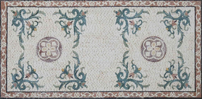 Floral Mosaic Rug