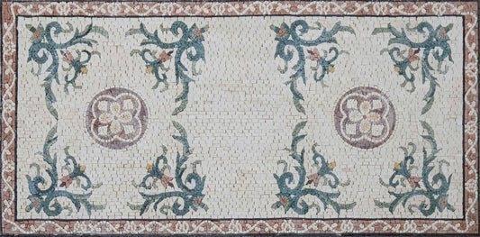 Floral Mosaic Rug