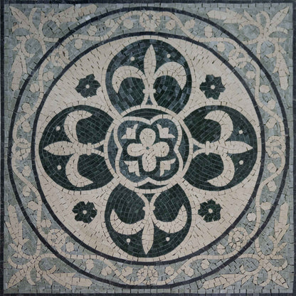 Fleurs De Lis - Mosaic Art