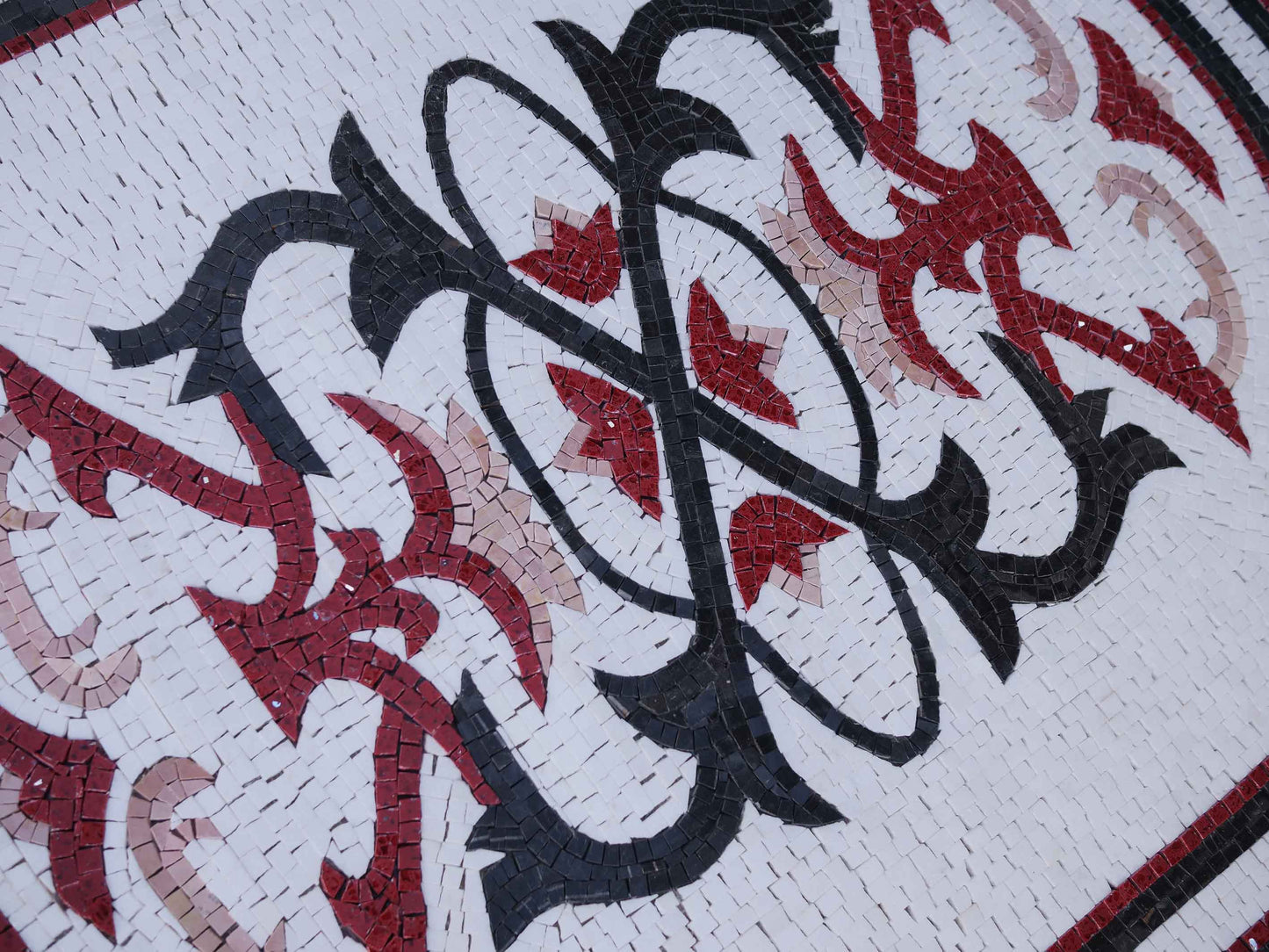 Floral Patterned Geometric - Mosaic Art