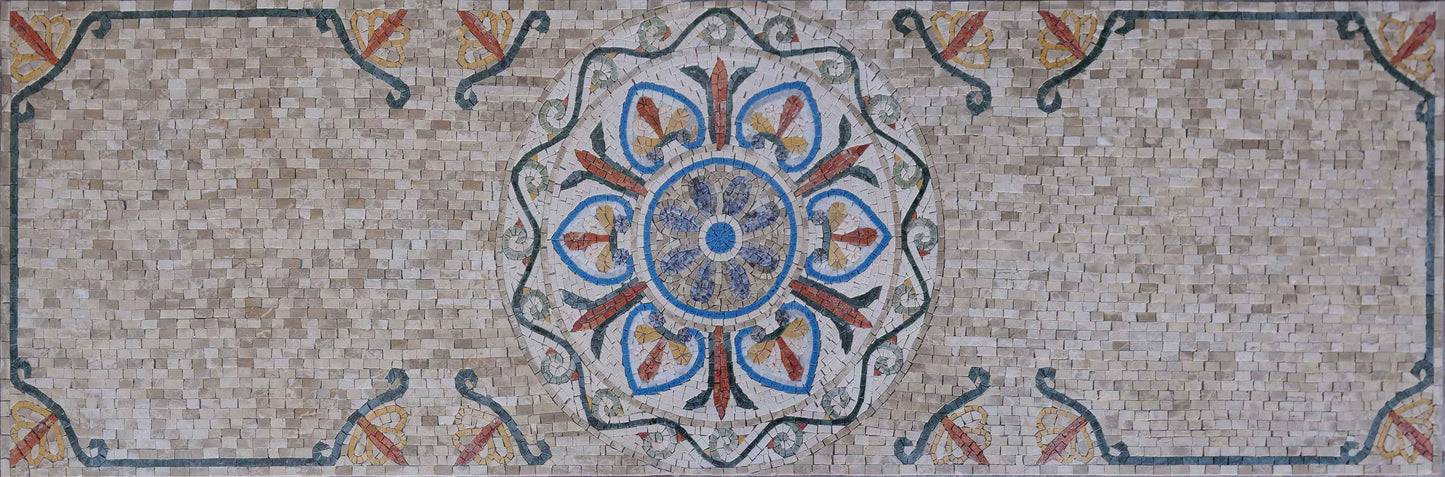 Arabesque Floral Mosaic - Zina