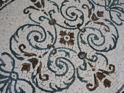 Landia Arabesque Mosaic Rug