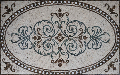 Landia Arabesque Mosaic Rug