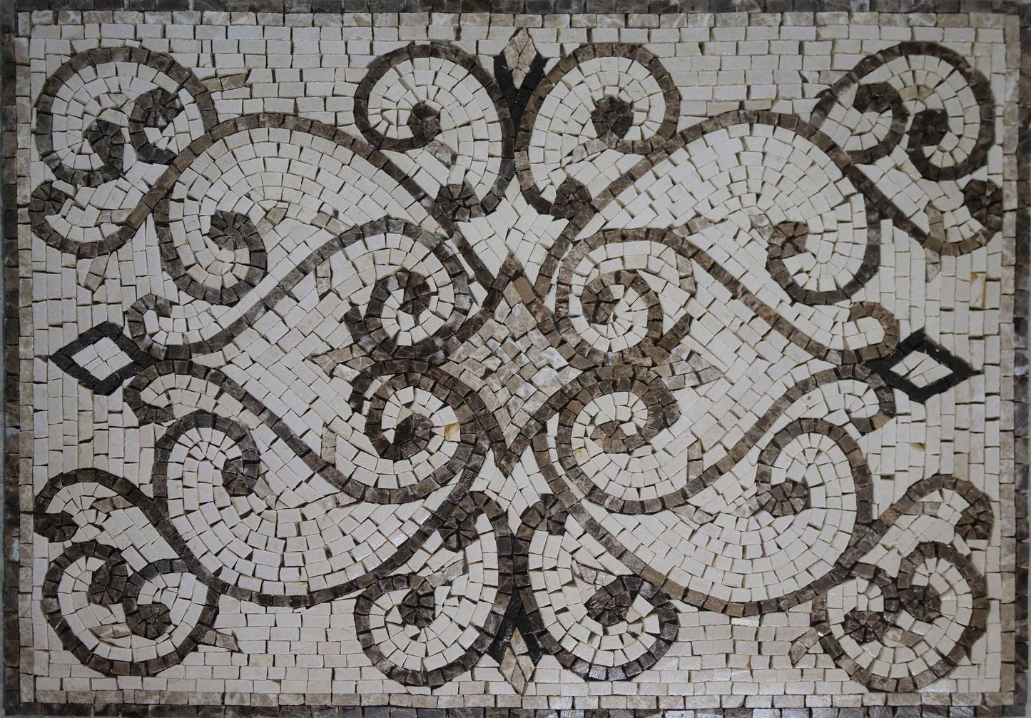 Rectangular Mosaic Rug