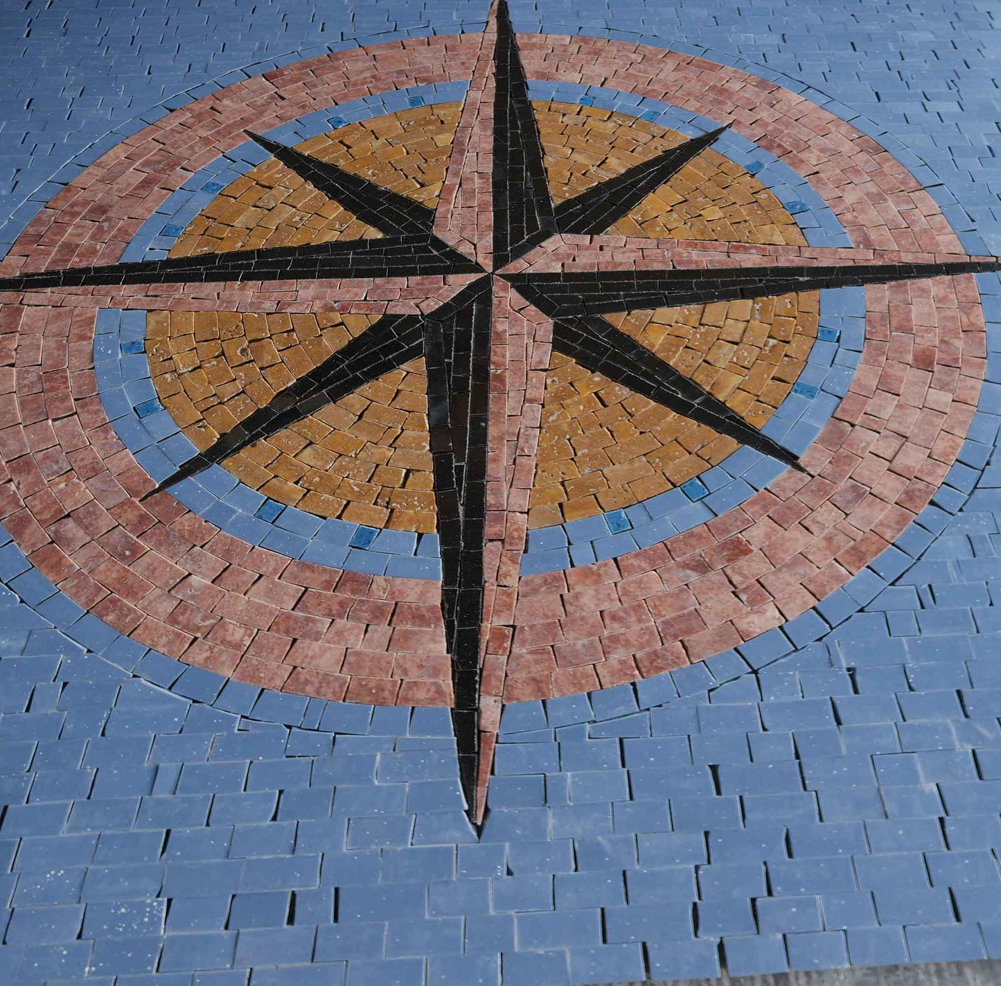 Rani - Compass Mosaic Artwork
