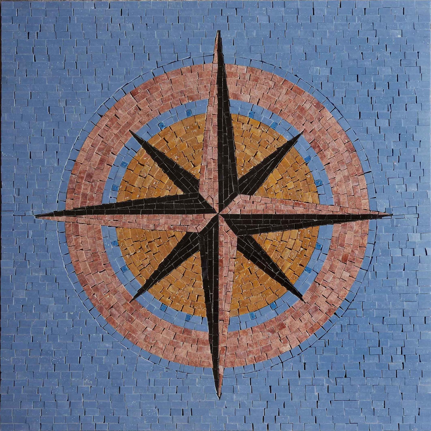 Rani - Compass Mosaic Artwork