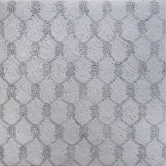 Vintage Mosaic Pattern Wallpaper