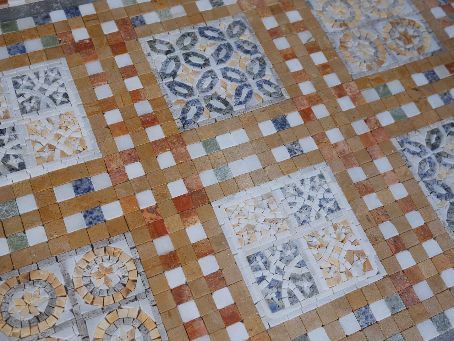 Moroccan Geometric Mosaic Tile Art