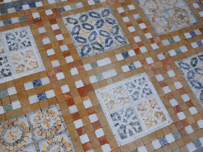 Moroccan Geometric Mosaic Tile Art