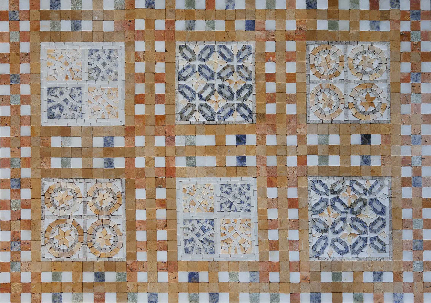 Moroccan Geometric Mosaic Tile Art