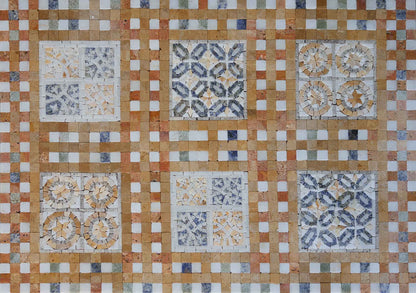 Moroccan Geometric Mosaic Tile Art