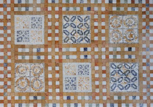 Moroccan Geometric Mosaic Tile Art