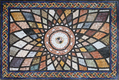 Peloponnese Florals Mosaic Artwork