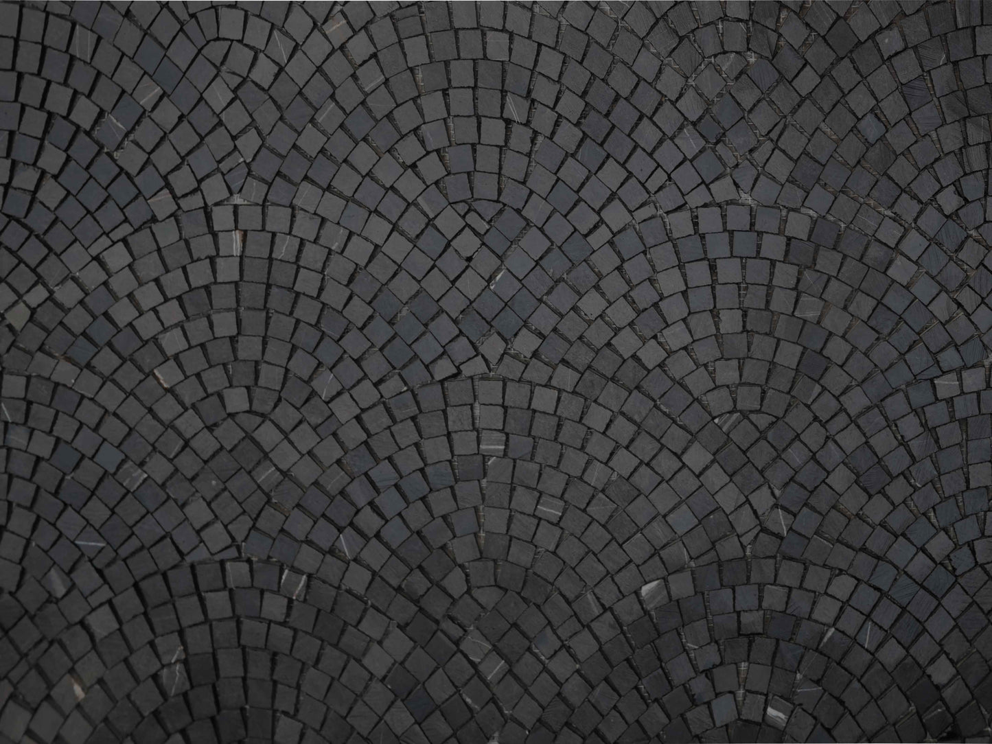 Black Tile Background - Mosaic Art