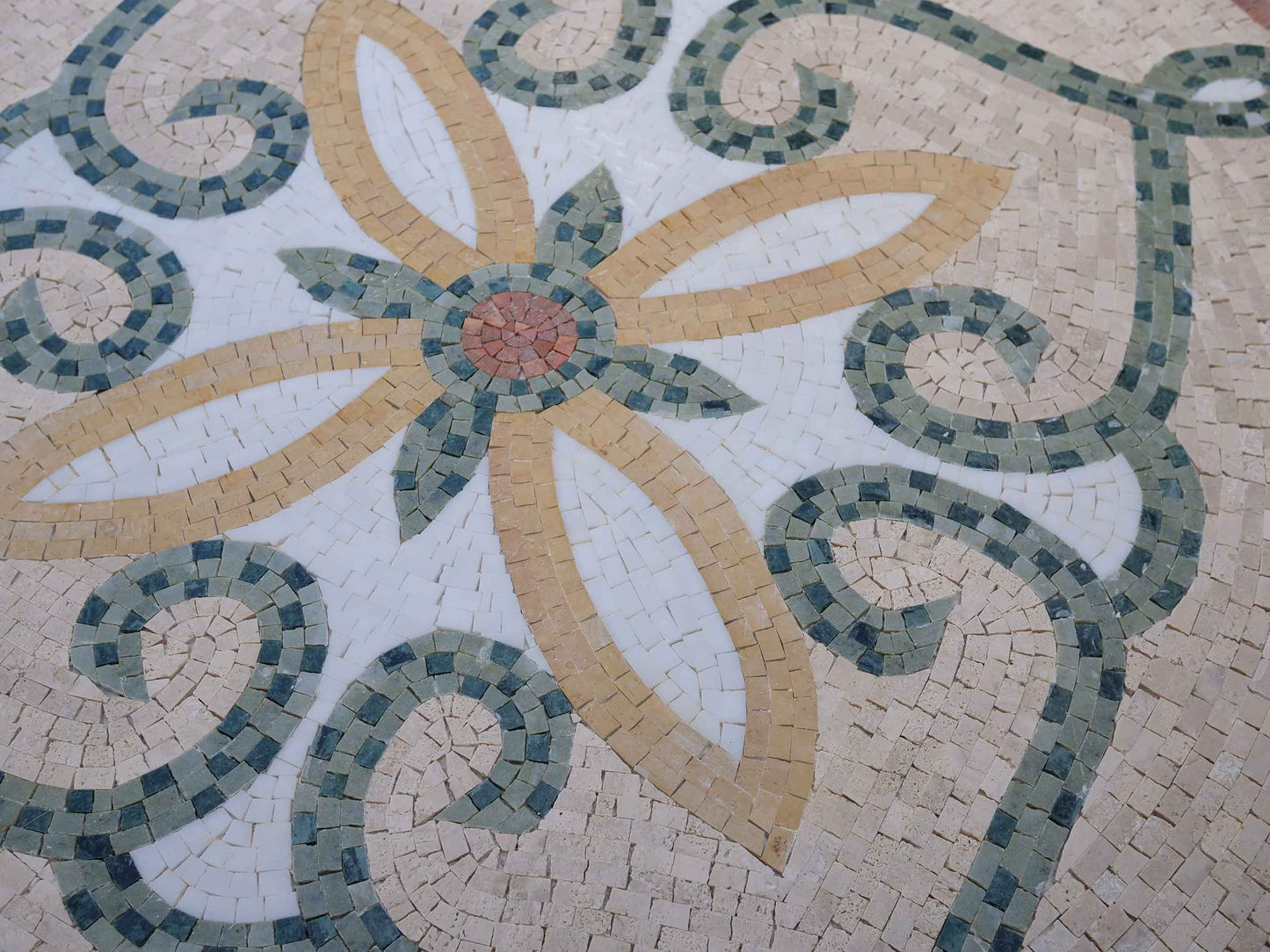 Azalea - Floral Mosaic Artwork