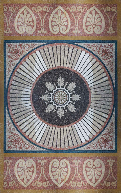 Mosaic Design - Squared Geometric