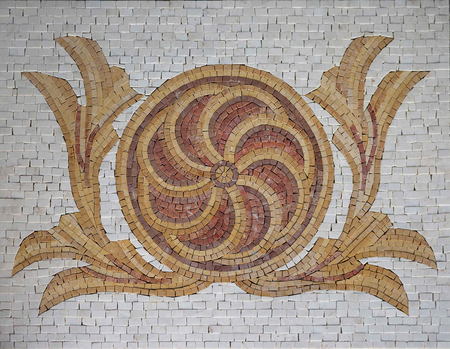 Touch of Orange - Mosaic Artwork