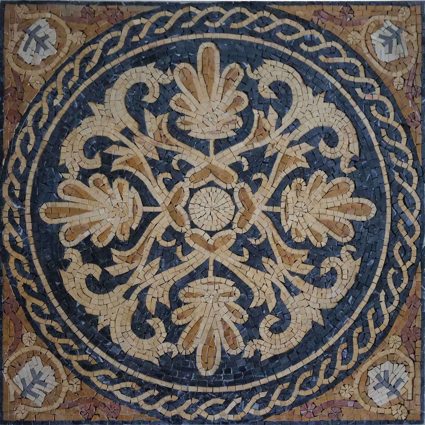 Geometric Art - Marble Mosaic Design