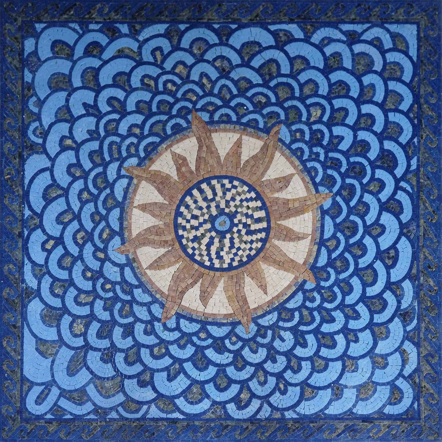 Mosaic Artwork - Celestial Mosaic