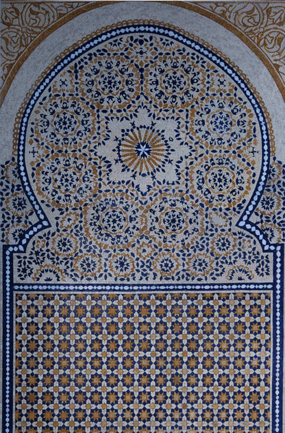 Round Mosaic Pattern Art