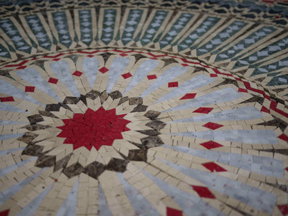 Geometric Mosaic - Optical Illusion