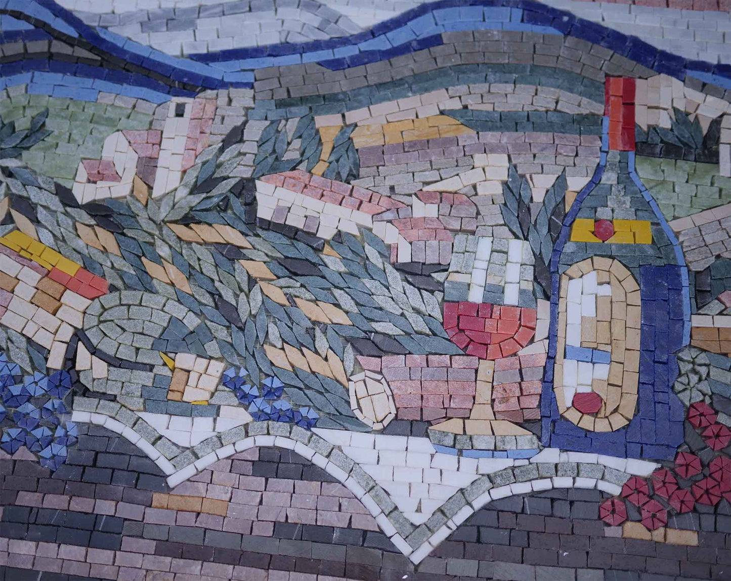 The Beauty Of Tuscany - Mosaic Artwork