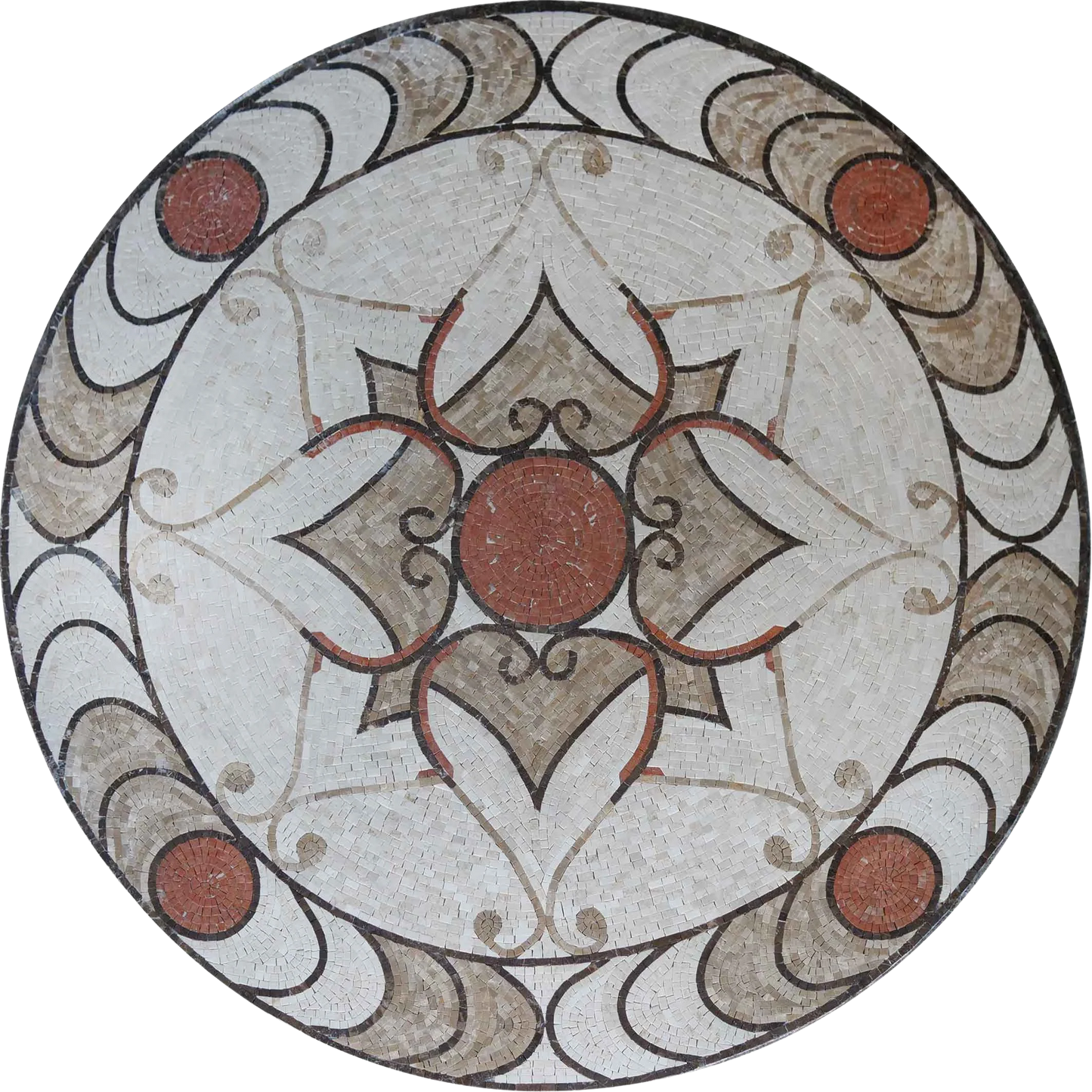 Mosaic Medallion Artwork - Afya III