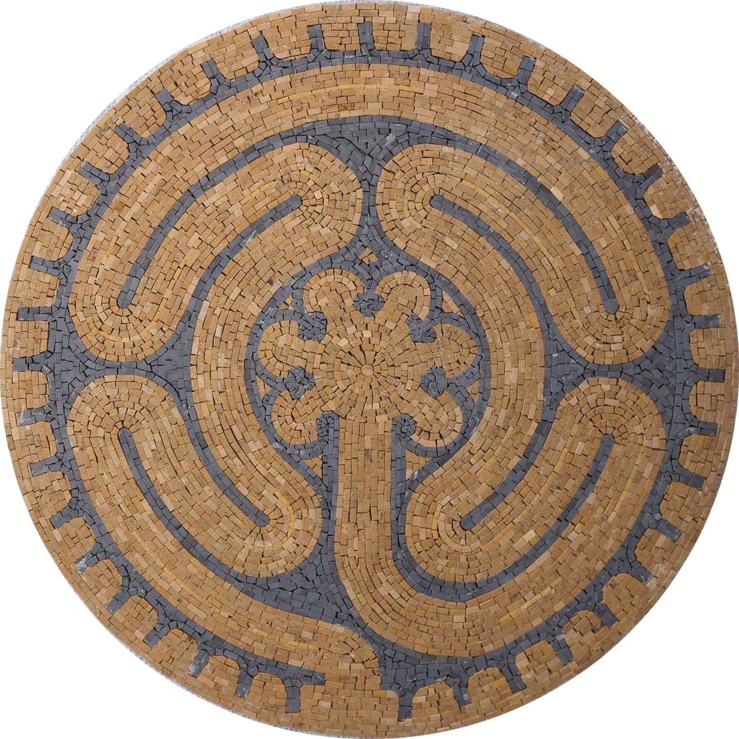 Labyrinth Mosaic Artwork