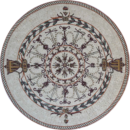 Mosaic Medallion - Ancient Medallion