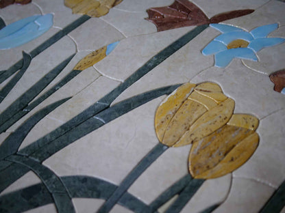 Spring Garden - Mosaic Marble Art