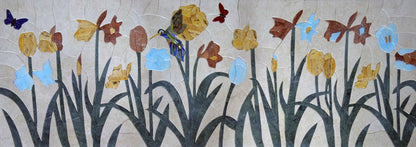 Spring Garden - Mosaic Marble Art