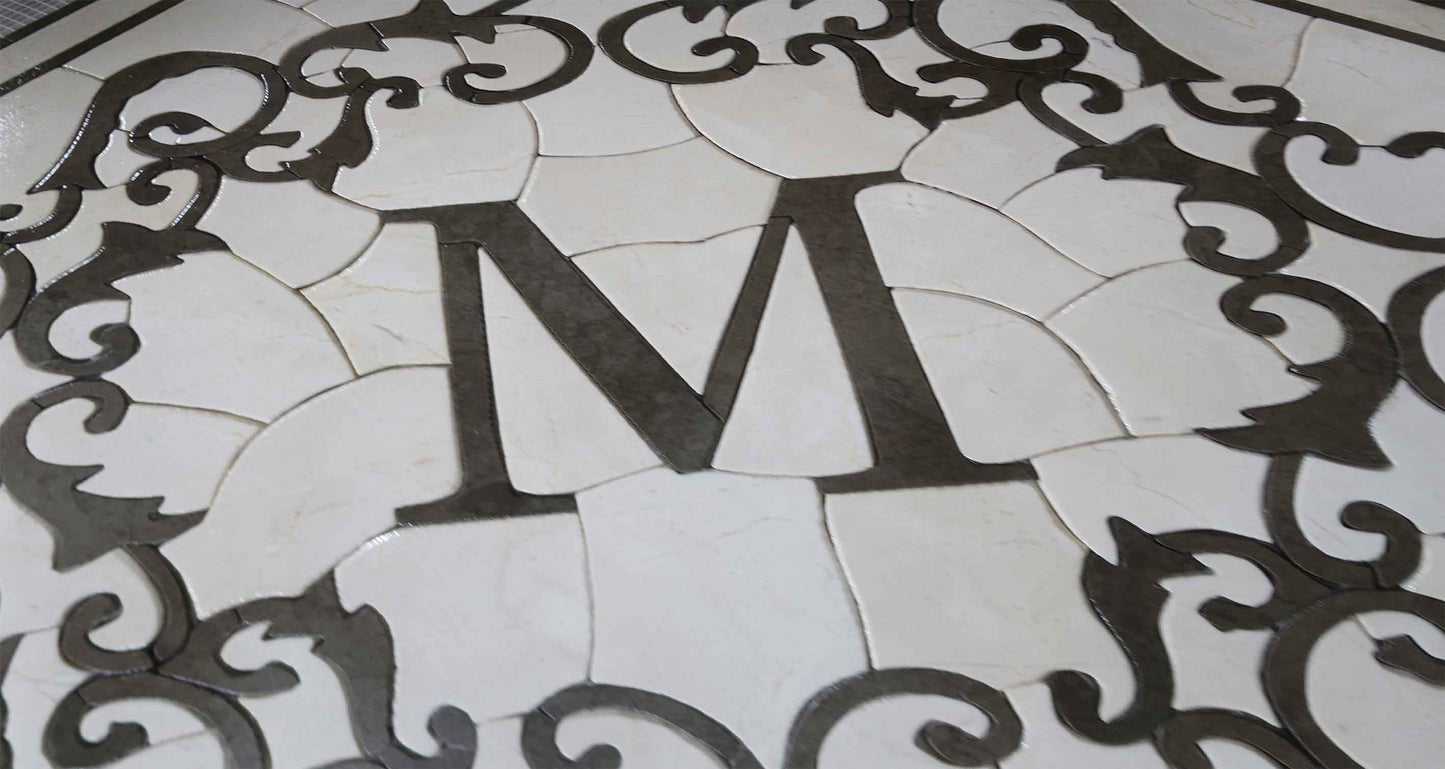 Diamond Mosaic Art - Letter M