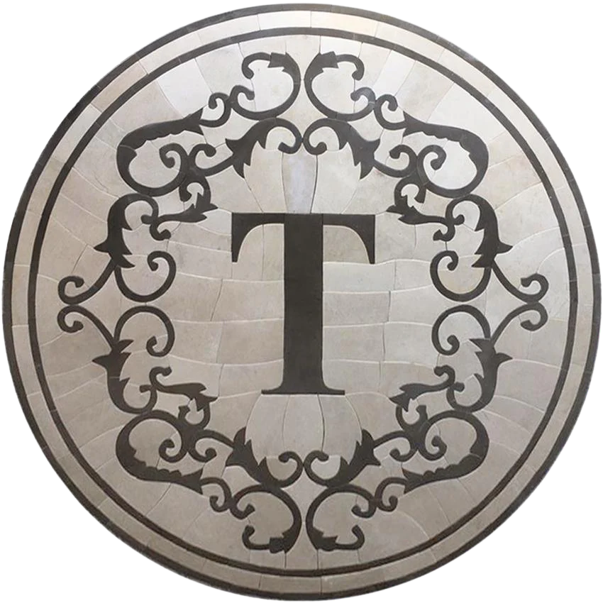 Mosaic Monogram - T