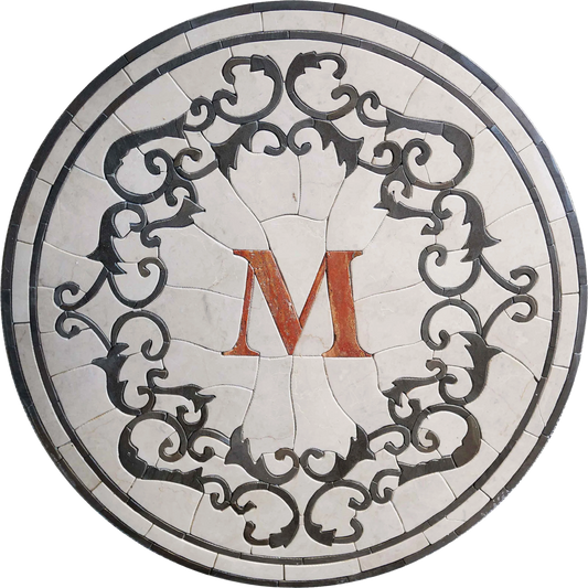 Mosaic Monogram - Mosaic Artwork