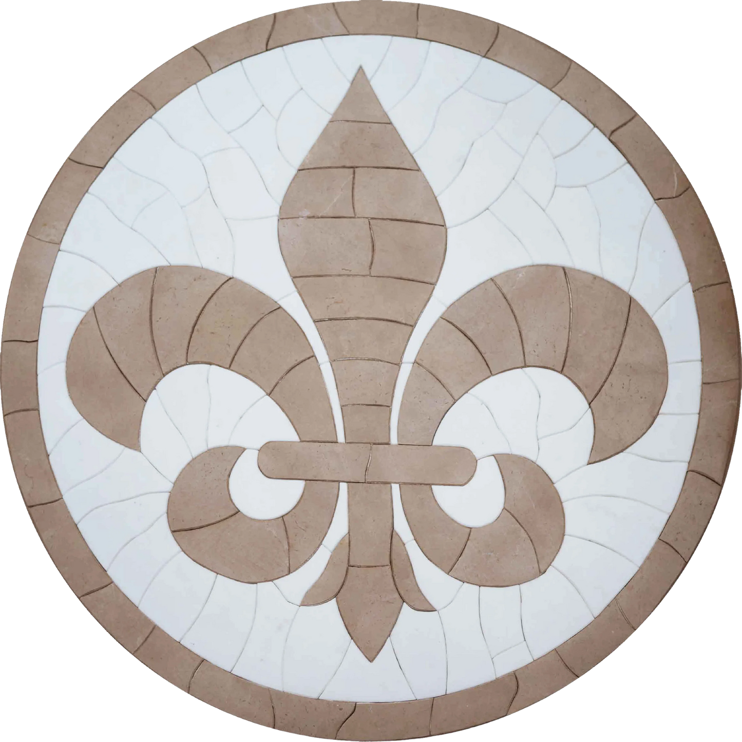Mosaic Artwork - Fleur De Lis