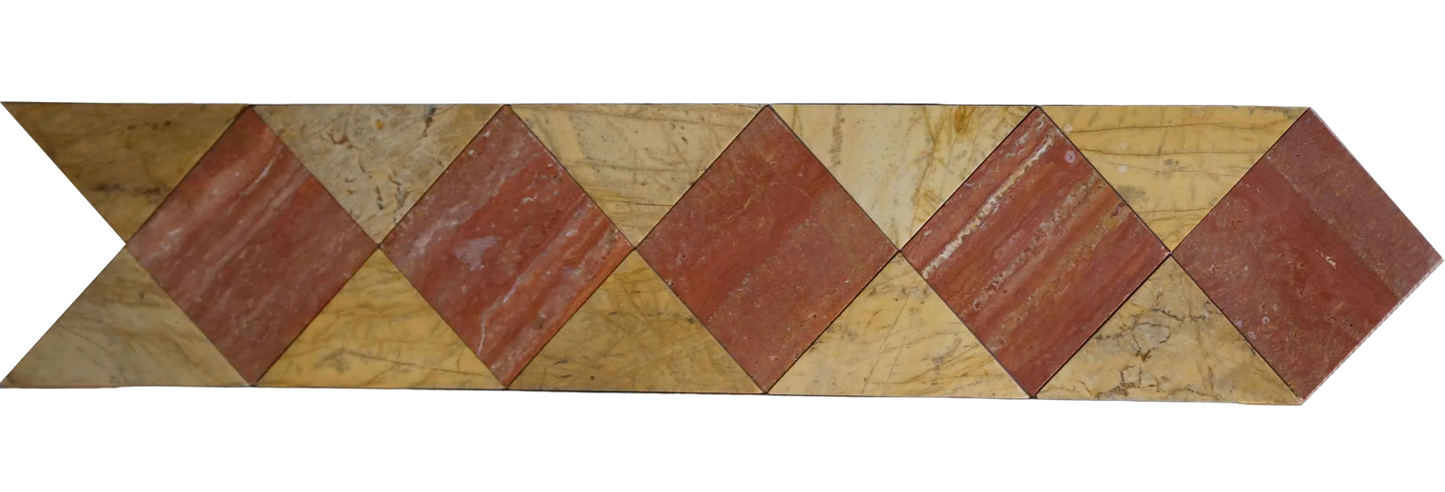 Geometric Mosaic Art - Patterned Arrow