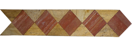 Geometric Mosaic Art - Patterned Arrow