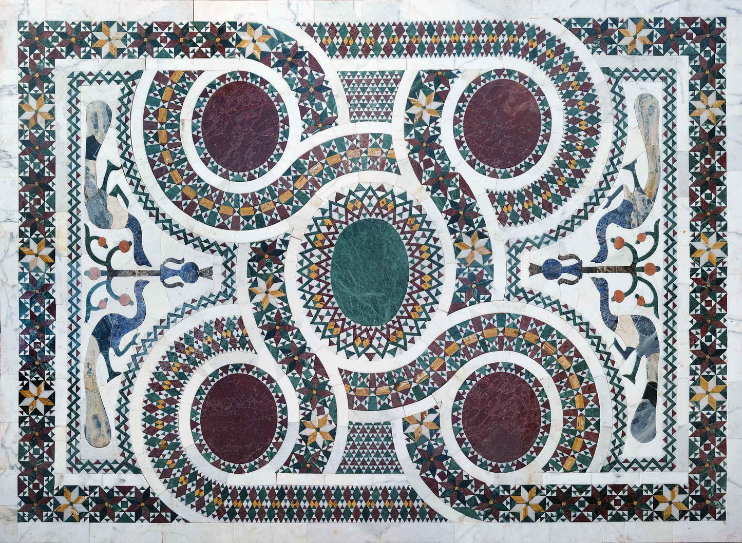 Salerno Cathedral - Mosaic Floor Design