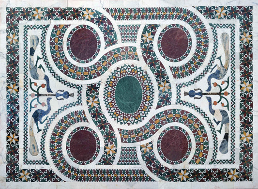 Salerno Cathedral - Mosaic Floor Design