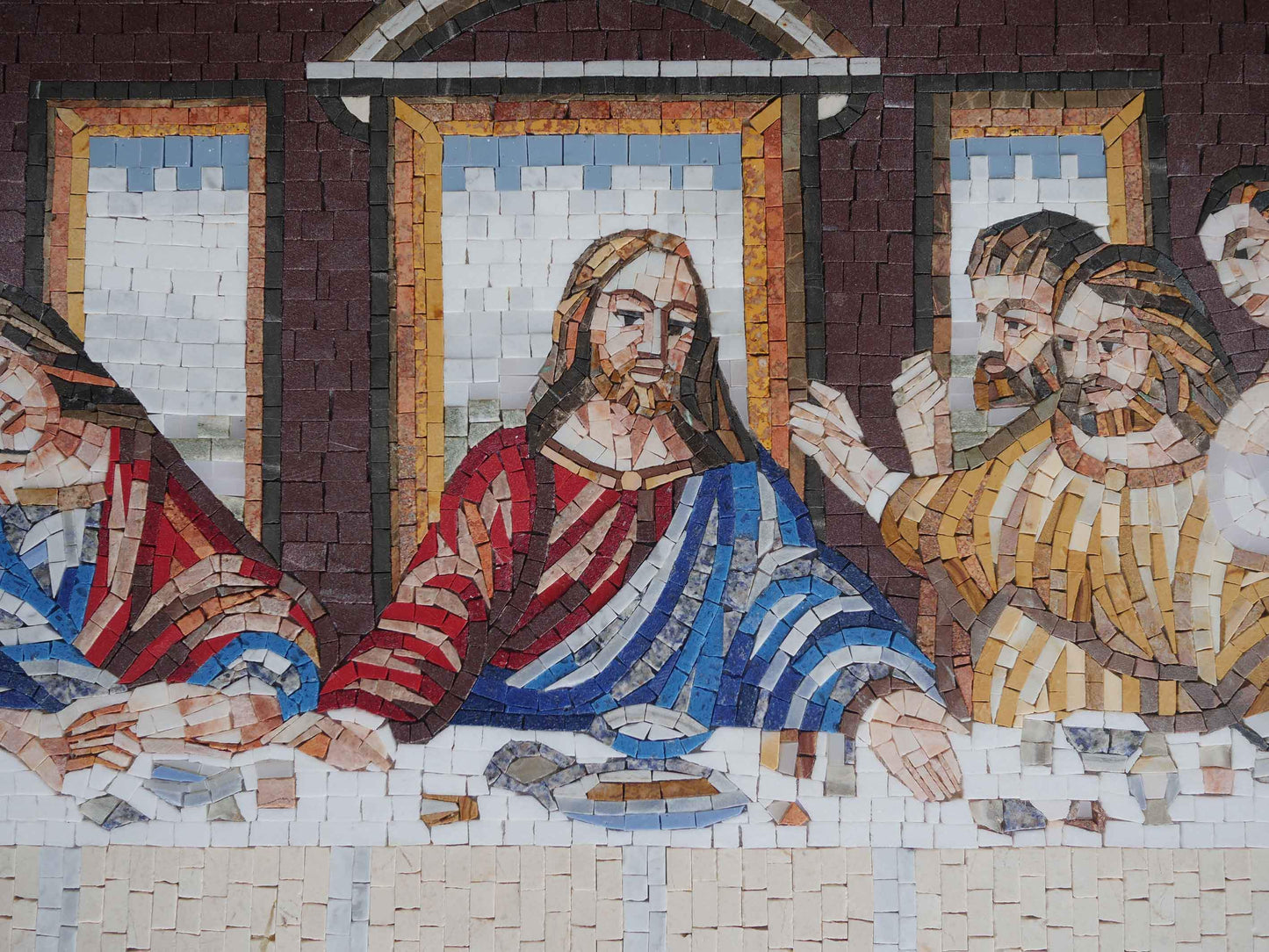 Mosaic Reproduction - Da Vinci's The Last Supper
