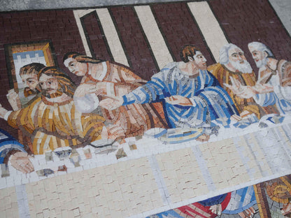 Mosaic Reproduction - Da Vinci's The Last Supper