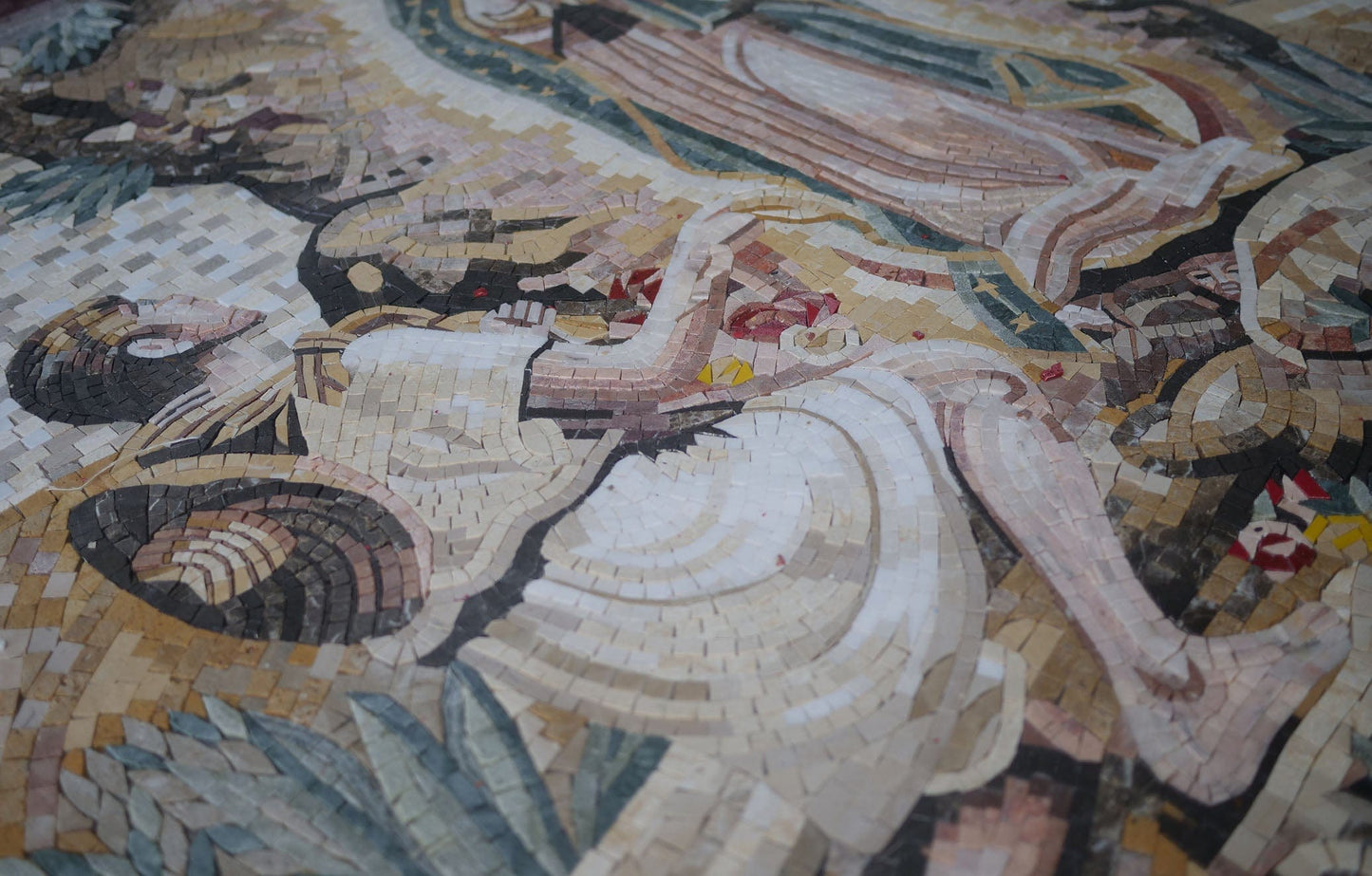 The Lady Of Guadalupe - Religious Art Mosaic