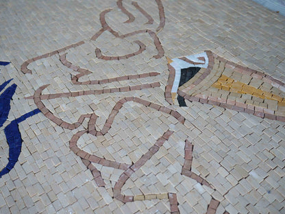 The Whirling Darvish Mosaic Art