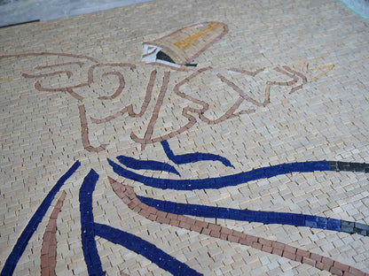 The Whirling Darvish Mosaic Art