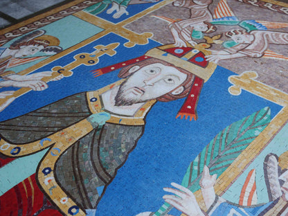Crowning of Saint Edmond Mosaic Mural
